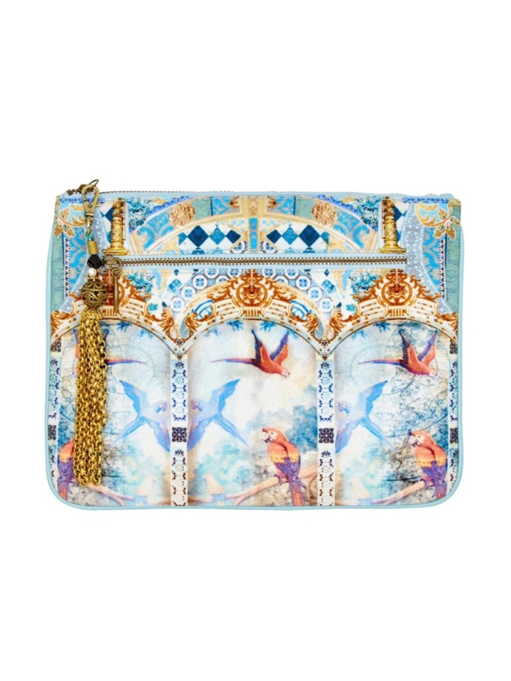 Camilla Small Canvas Clutch in Lover's Dream NWT